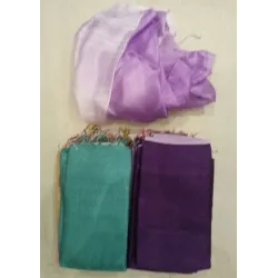 Foulard en 2 couleurs (dégradé)