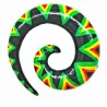 Rasta 1 x 4,5 cm / 004 - PLB