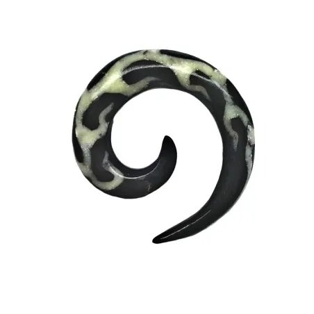 2 cm Weisse Spirale / 001 - PLCi01