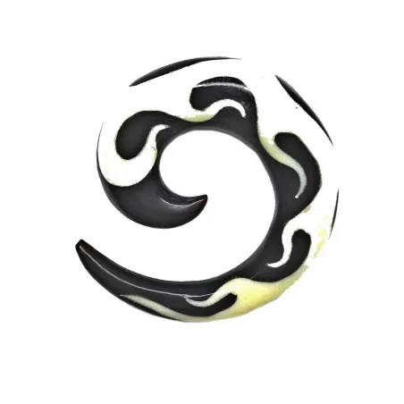 3,5 cm Weisse Spirale / 004 - PLCi01