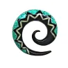 3 cm Spirale Bleu / 009 - PLCi01