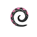2 cm Pink Spirale / 011 - PLCi01