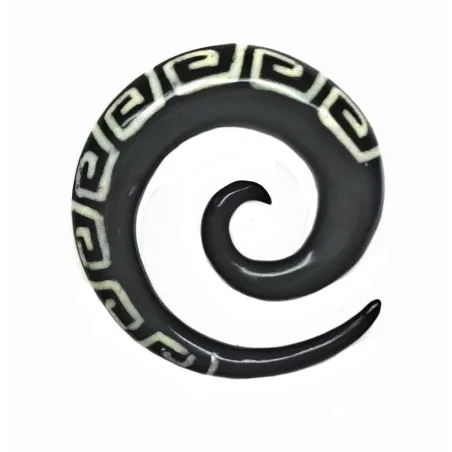 3,2 cm Spirale Blanche / 015 - PLCi01