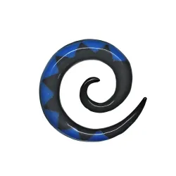 2,6 cm Spirale Bleu / 017 - PLCi01