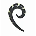 3,5 cm Spirale Blanche / 019 - PLCi01