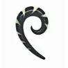 3,5 cm Weisse Spirale / 019 - PLCi01