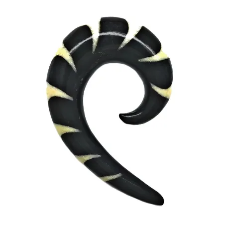 4,5 cm Weisse Spirale / 020 - PLCi01