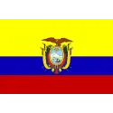 drapeau de l'Equateur pour balcon,etc..- bijouxbijoux.ch