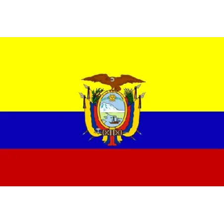 Ecuador-Flagge auf den Balkon, etc. .. - bijouxbijoux.ch