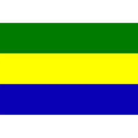 Flagge von Gabun -. bijouxbijoux.ch