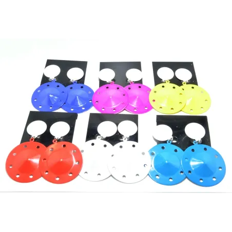 clip d'oreilles pour 5 francs en plusieurs couleurs. - bijouxbijoux.ch
