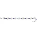 bracelet avec des papillons et des strass, en argent massif pour 109 frs .-bijouxbijoux.ch