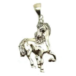 Pendentif cheval en argent