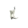 pendentif en argent botte de cowboy pour 15.- francs .-bijouxbijoux.ch