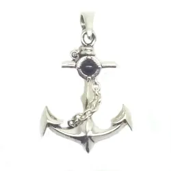 pendentif en argent Ancre Marine ,seulement 49 francs .-bijouxbijoux.ch