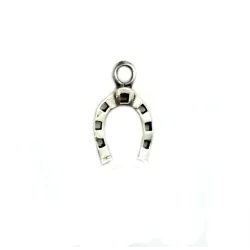 pendentif en argent  fer de cheval porte bonheur ,15 frs .-bijouxbijoux.ch