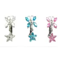 piercing de nombril papillon et fleur.- bijouxbijoux.ch