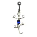 piercing de nombril forme Gecko,de bonne qualité et pas cher.-bijouxbijoux.ch