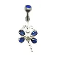Joli piercing de nombril papillon,pas cher.-bijouxbijoux.ch