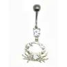 piercing de nombril crabe de qualité et pas cher du tout.-bijouxbijoux.ch