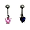 piercing de nombril avec un joli petit coeur avec un prix attractif.- bijouxbijoux.ch