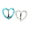 piercing de nombril coeur de strass de couleurs de haute qualité, vous ravira. - bijouxbijoux.ch