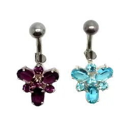 piercing de nombril en forme de fleur pour votre plaisir . - bijouxbijoux.ch