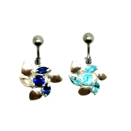 piercing de nombril en forme de fleur de top qualité et à un prix très sympa fait pour vous. - bijouxbijoux.ch