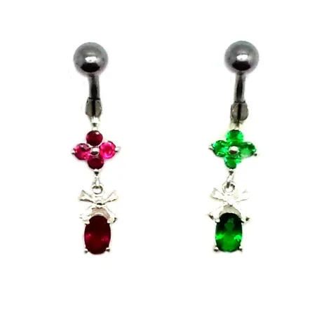 piercing de nombril à un super prix et de très bonne qualité avec des strass.- bijouxbijoux.ch