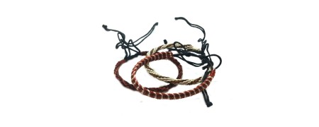 Seidengarne Armbänder